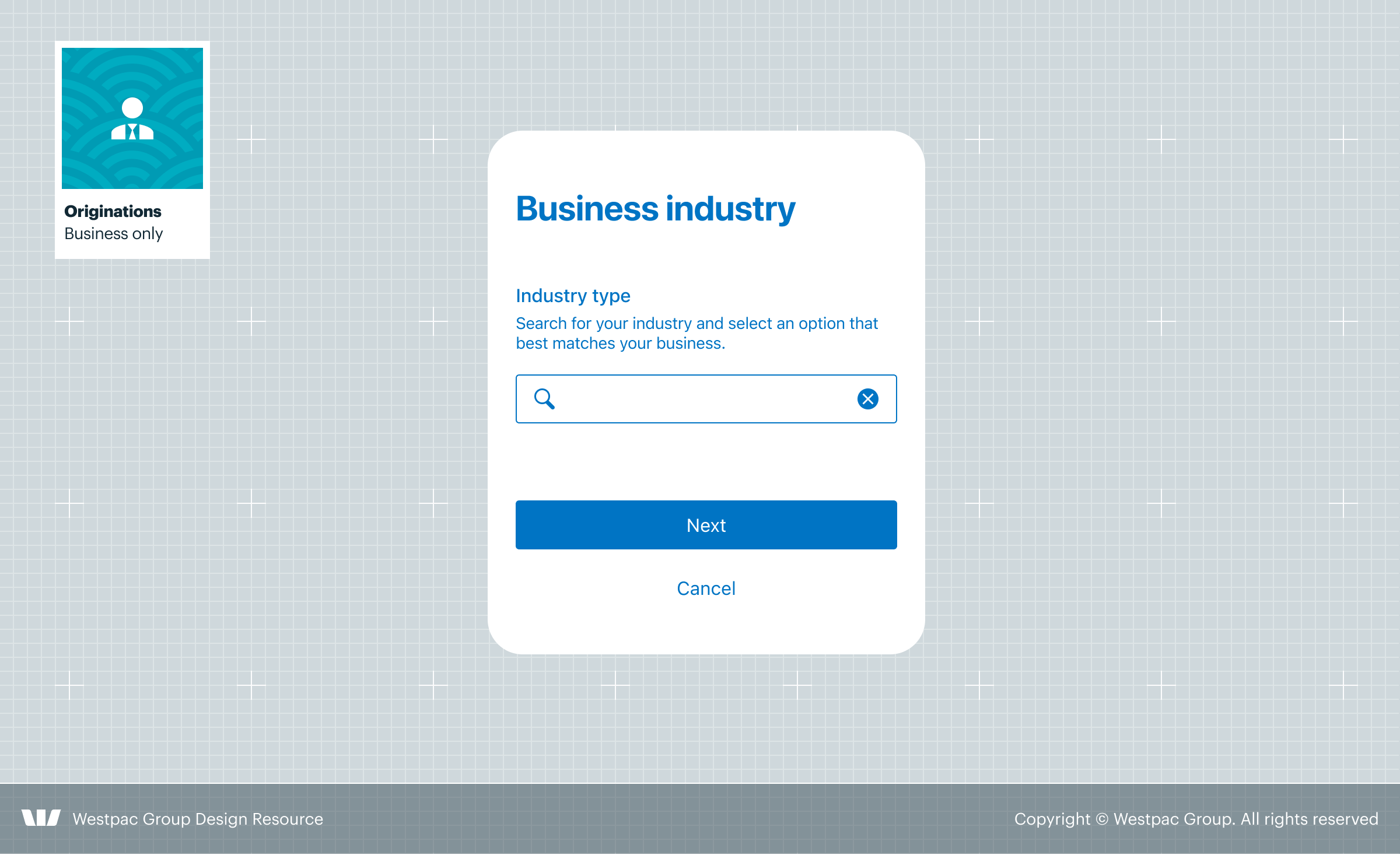 Stylised illustration of the business industry pattern